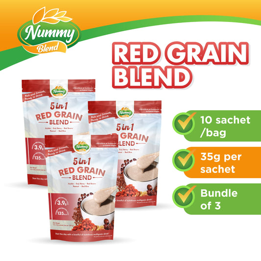 [Bundle of 3] Organic Red Grain Powder 350g