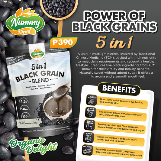 5 in 1 Black Grain