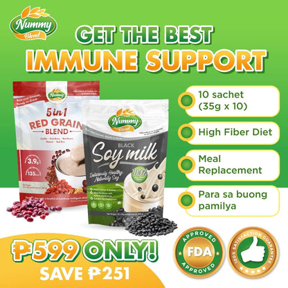 Red Grain & Black Soy Milk Combo