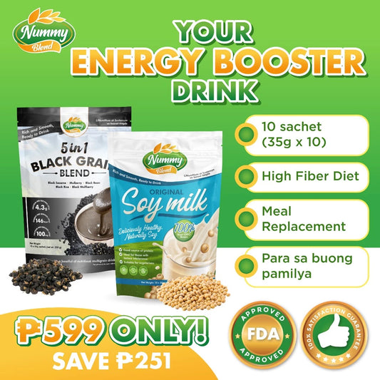 Black Grain & Original Soy Milk Combo