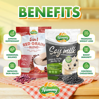 Red Grain & Black Soy Milk Combo